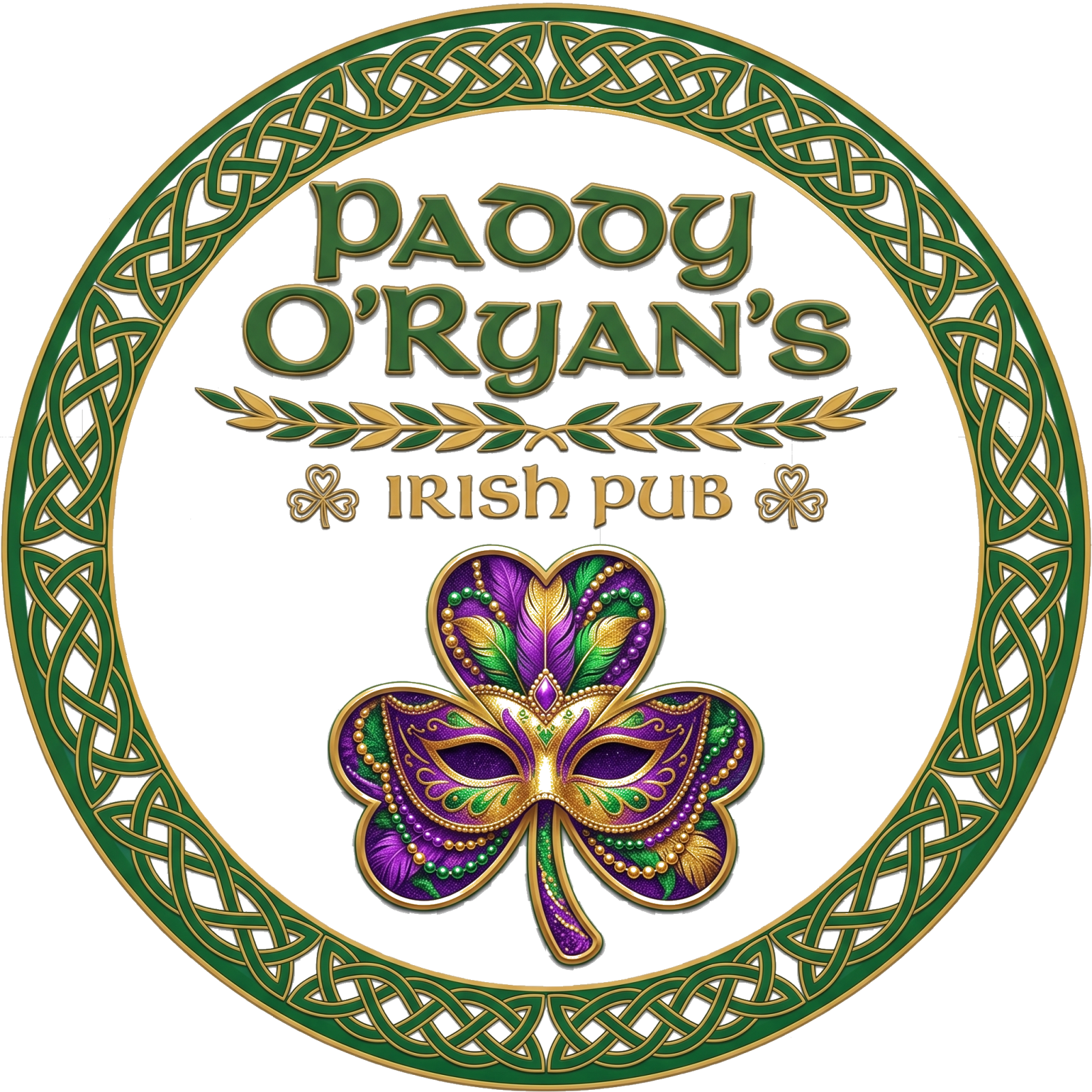 Paddy's Mardi Gras Disco party