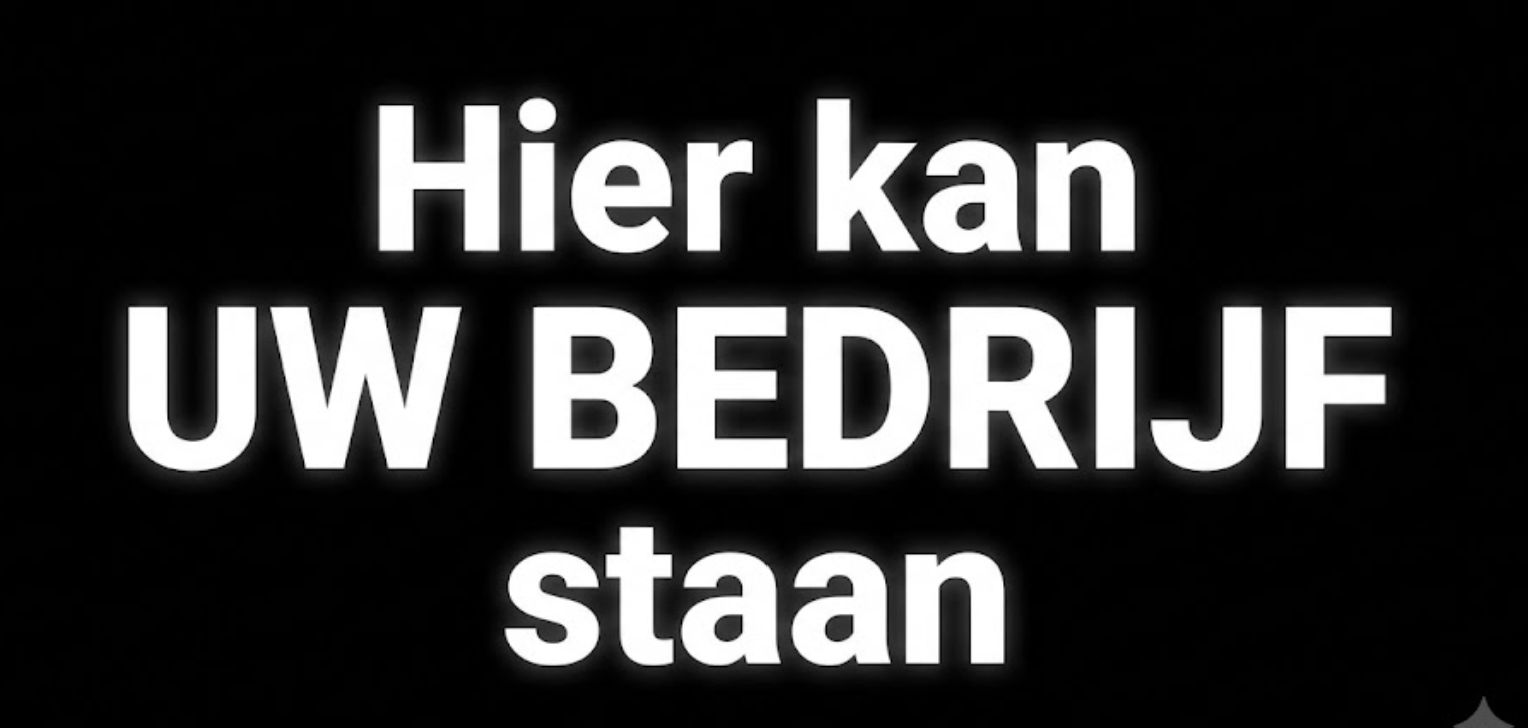 Hier kan uw bedrijf staan